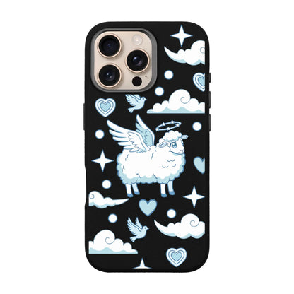 FLYING SHEEP-Leather Premium Kılıf MagSafe Özellikli - iPhone 15 Pro