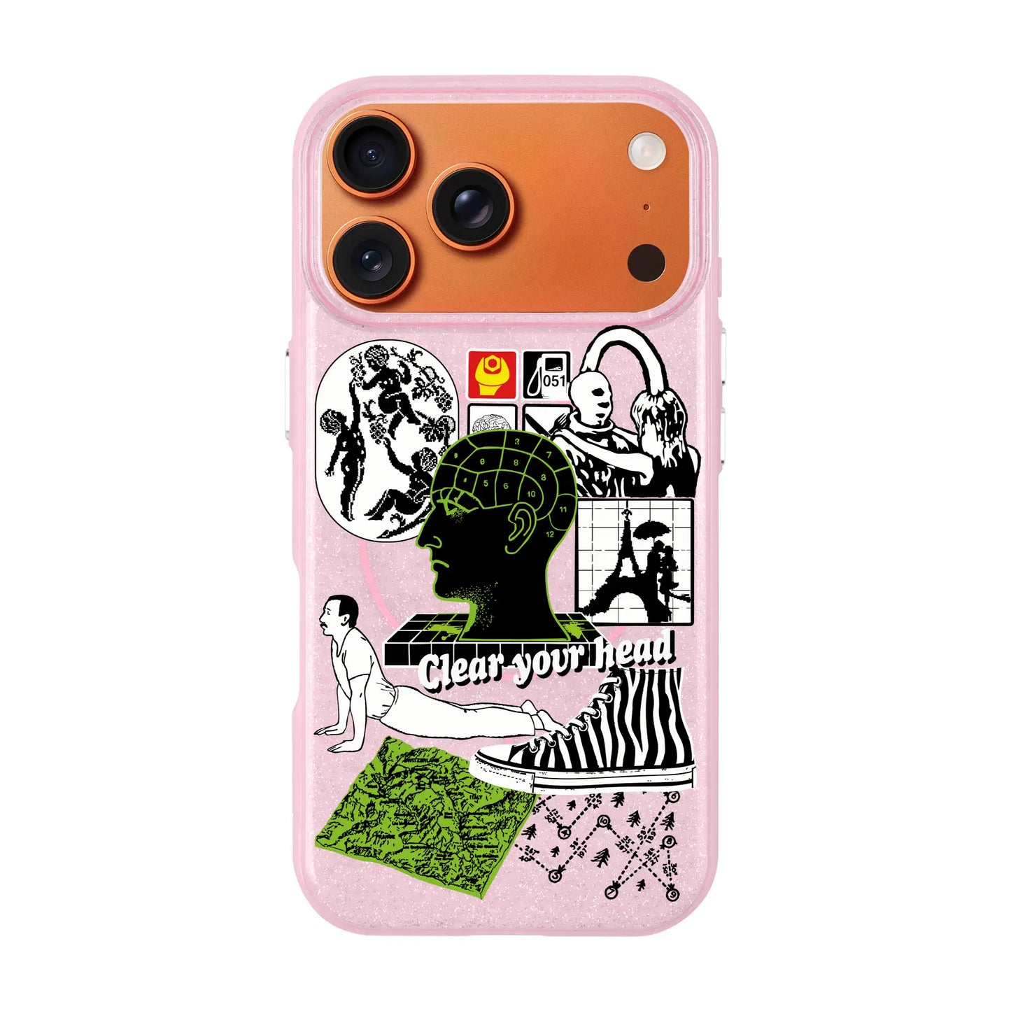 CLEAR YOUR HEAD-Radiant Kılıf MagSafe Özellikli - iPhone 17