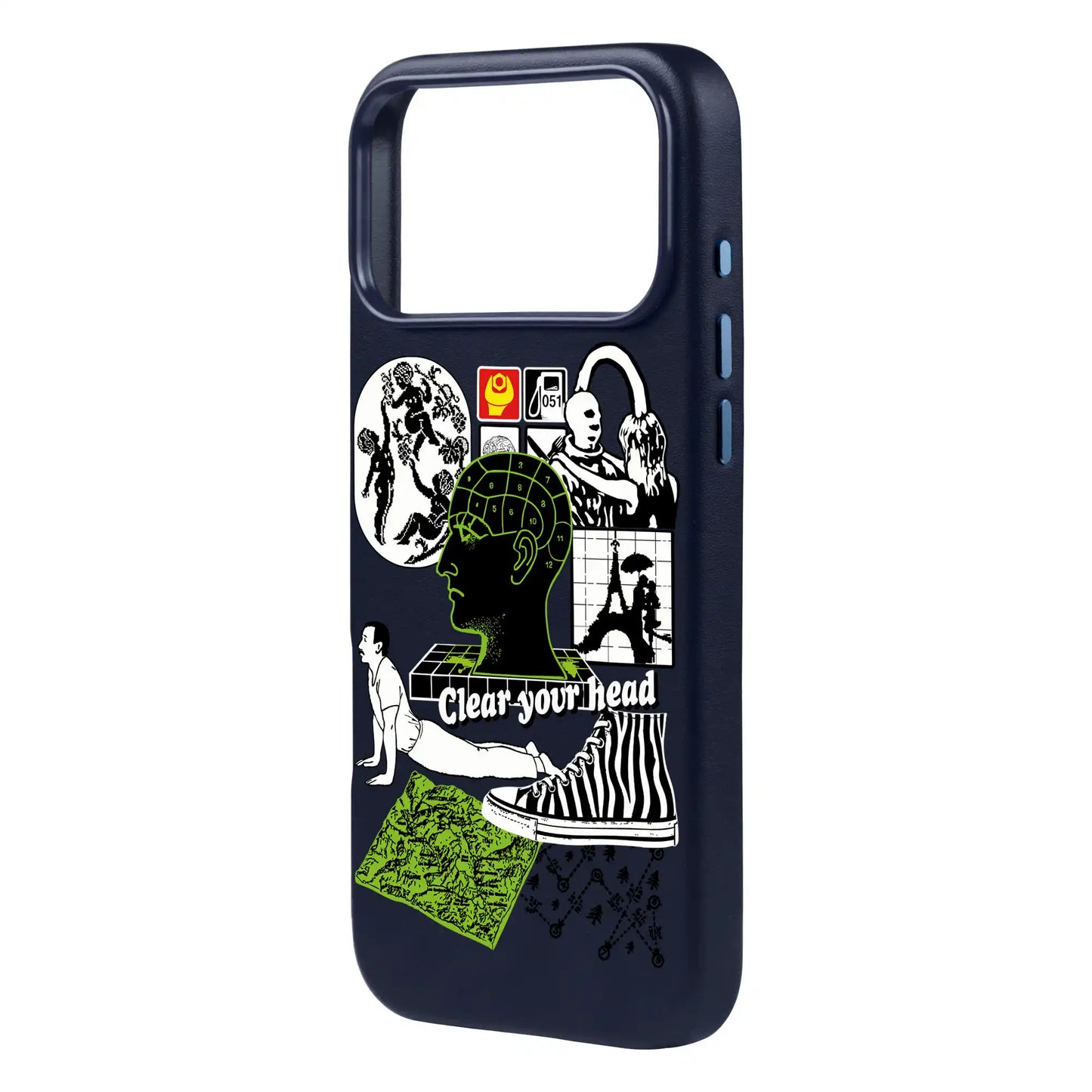 CLEAR YOUR HEAD-iPhone 17 Pro Max Signature Leather Kılıf MagSafe Özellikli