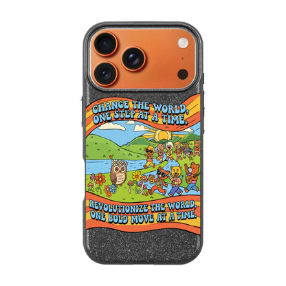 CHANGE THE WORLD-Radiant Kılıf MagSafe Özellikli - iPhone 17