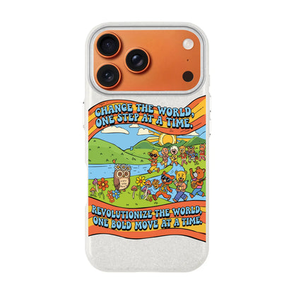 CHANGE THE WORLD-Radiant Kılıf MagSafe Özellikli - iPhone 17 Pro Max