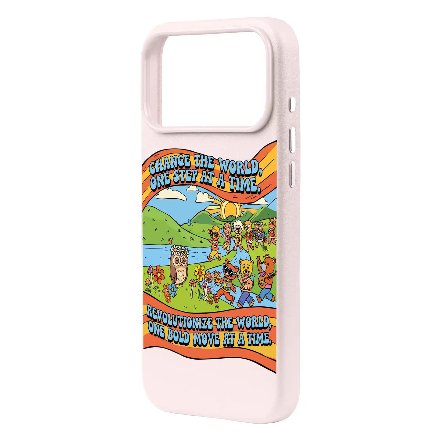 CHANGE THE WORLD-iPhone 17 Pro Max Signature Leather Kılıf MagSafe Özellikli