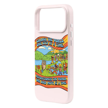 CHANGE THE WORLD-iPhone 17 Pro Max Signature Leather Kılıf MagSafe Özellikli