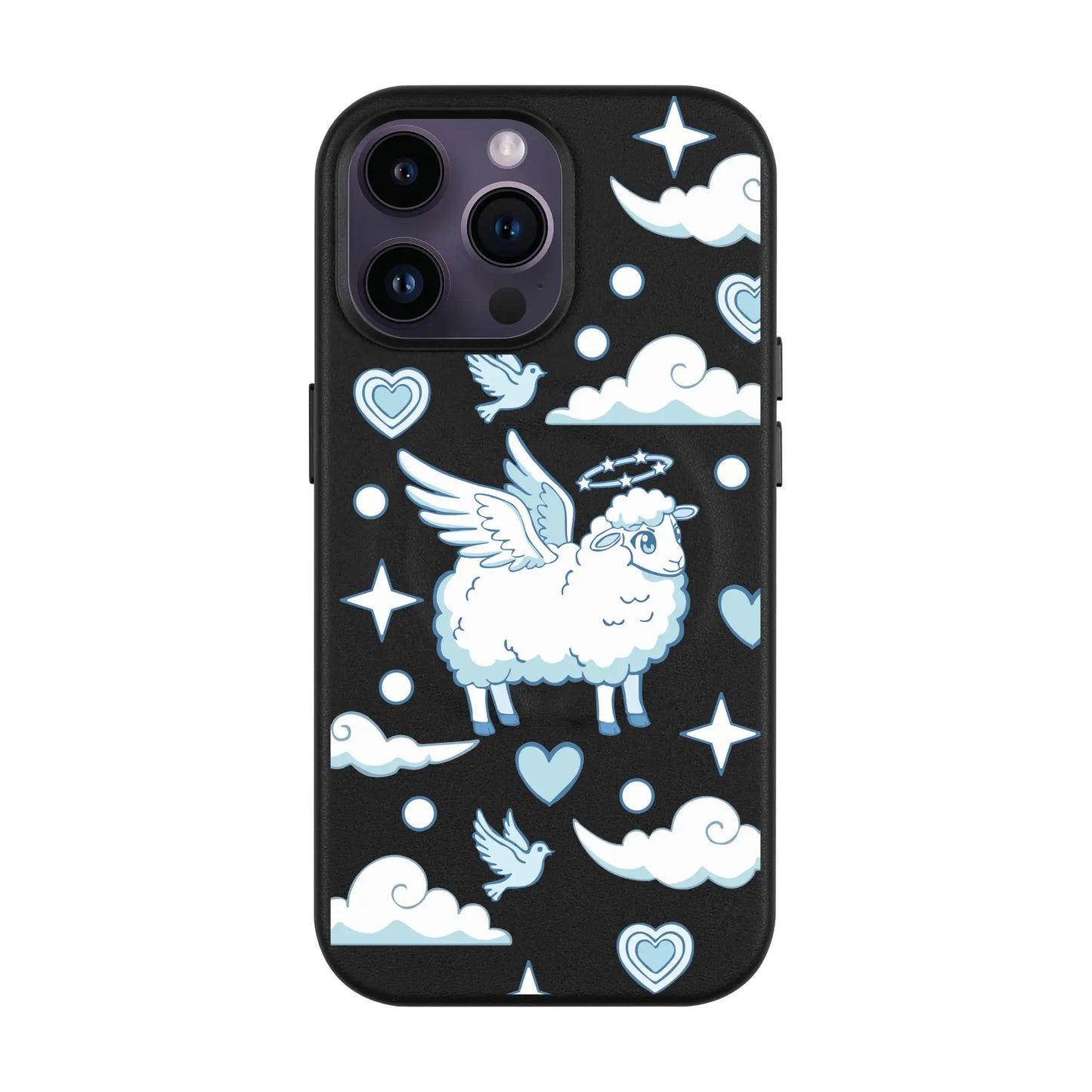 FLYING SHEEP-Leather Kılıf MagSafe Özellikli - iPhone 11