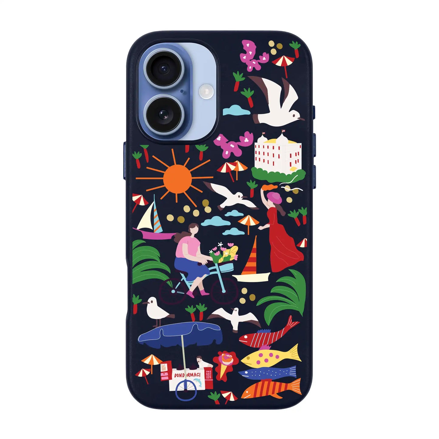 TO'S WITH US ADALAR-Signature Leather Kılıf MagSafe Özellikli - iPhone 17