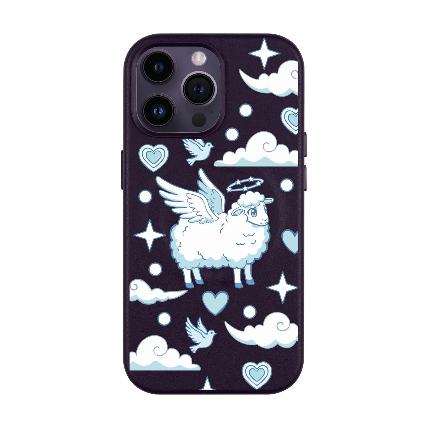 FLYING SHEEP-Leather Kılıf MagSafe Özellikli - iPhone 11