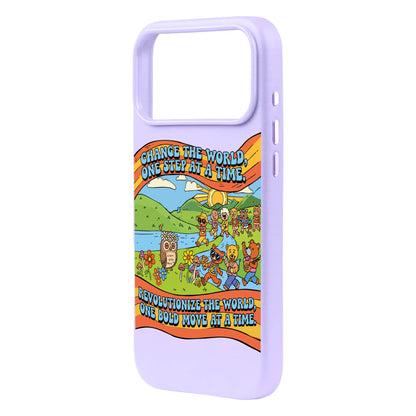 CHANGE THE WORLD-iPhone 17 Pro Max Signature Leather Kılıf MagSafe Özellikli