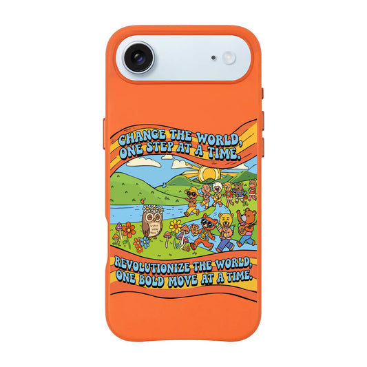 CHANGE THE WORLD-Signature Leather Kılıf MagSafe Özellikli - iPhone Air