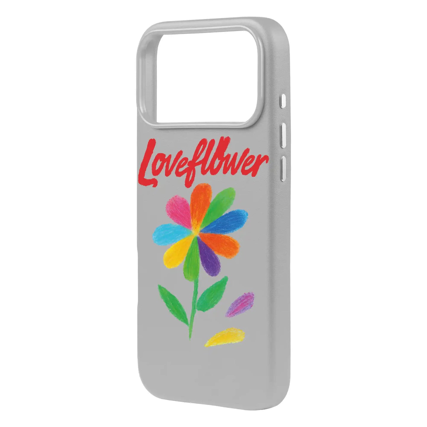 LOVE FLOWER-Signature Leather Kılıf MagSafe Özellikli - iPhone 17
