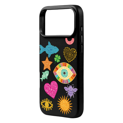 CHARMS BY BERRİN ÖZKAN-Signature Leather Kılıf MagSafe Özellikli - iPhone 17