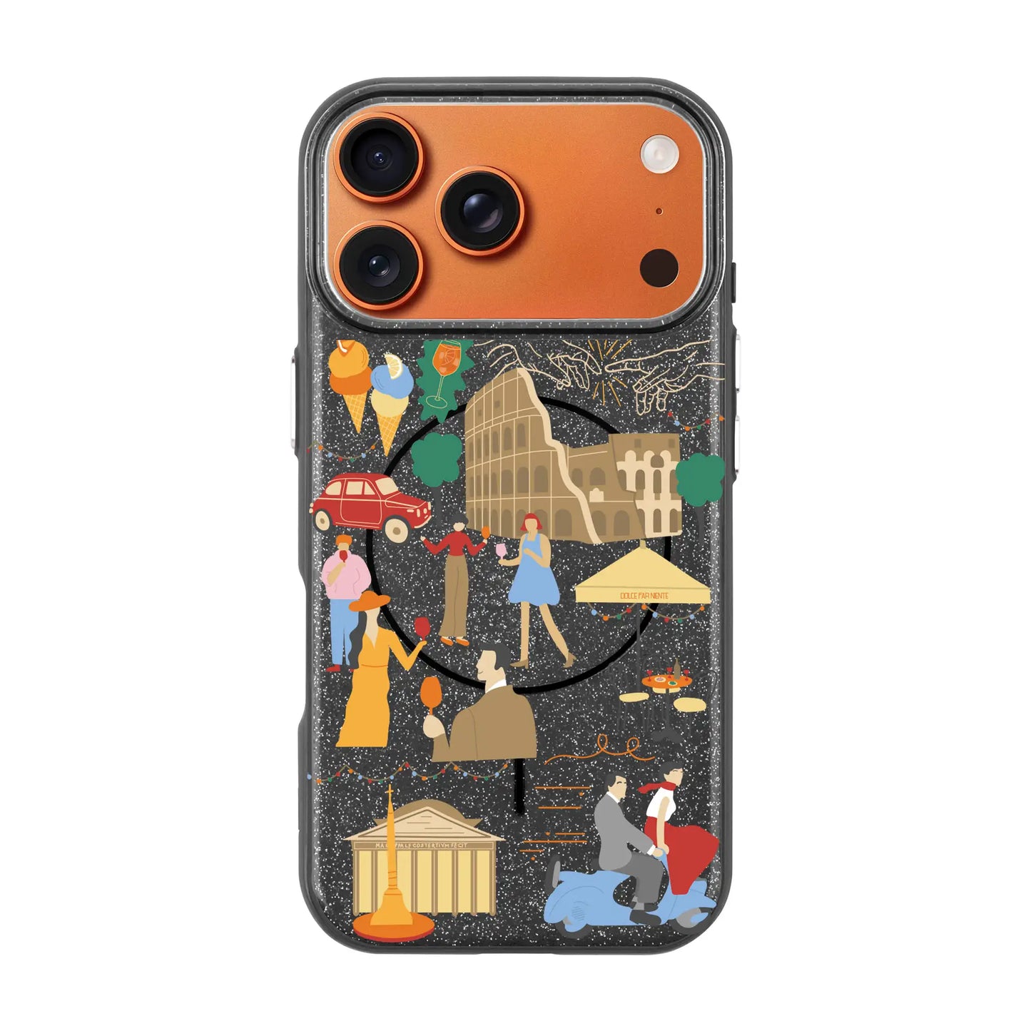 ROMA-Radiant Kılıf MagSafe Özellikli - iPhone 17 Pro