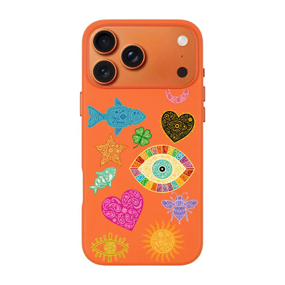 CHARMS BY BERRİN ÖZKAN-Signature Leather Kılıf MagSafe Özellikli - iPhone 17 Pro