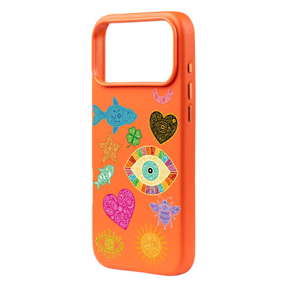 CHARMS BY BERRİN ÖZKAN-iPhone 17 Pro Max Signature Leather Kılıf MagSafe Özellikli