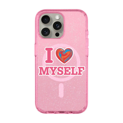 I LOVE MYSELF-Shiny Kılıf MagSafe Özellikli - iPhone 14 Pro Max