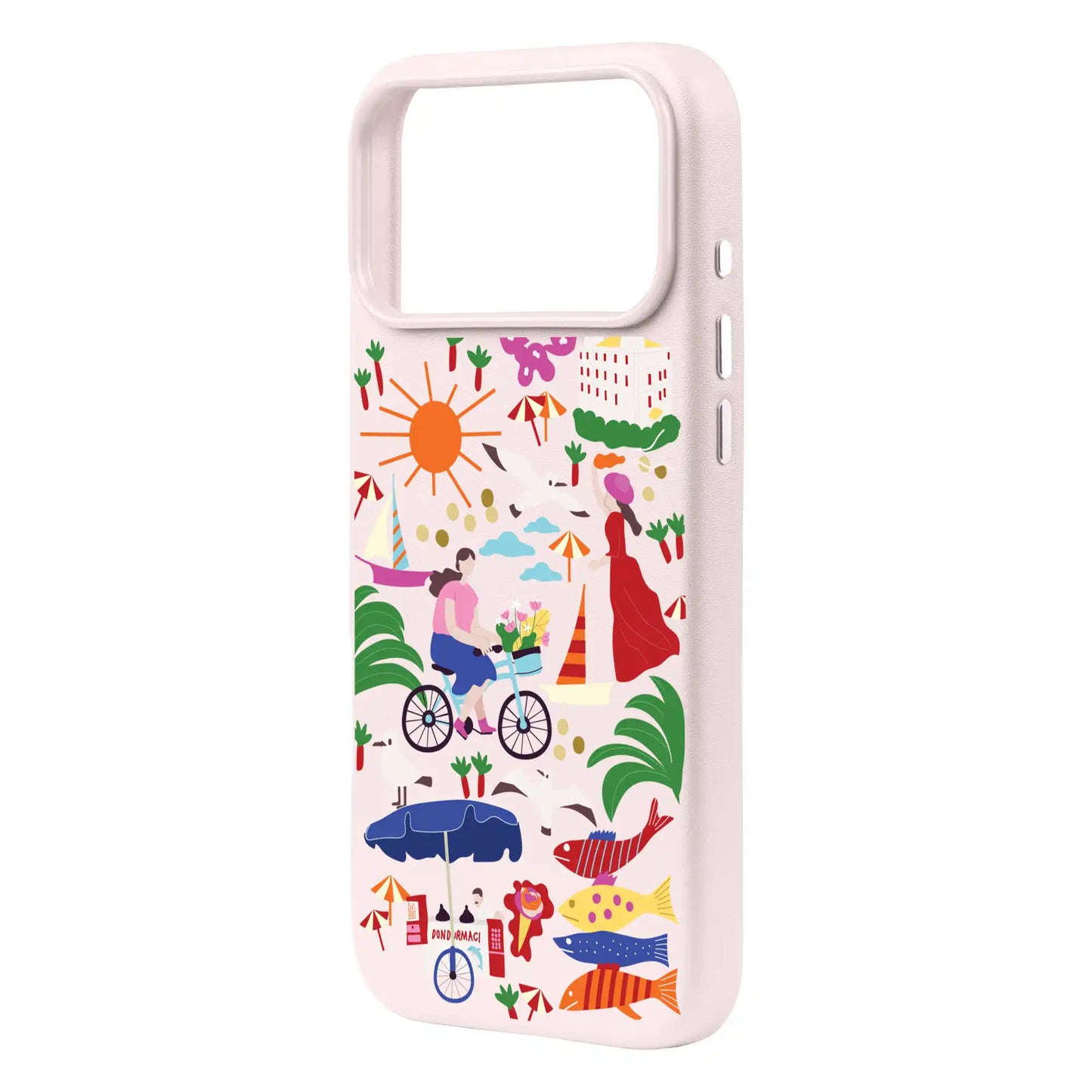 TO'S WITH US ADALAR-Signature Leather Kılıf MagSafe Özellikli - iPhone 17 Pro