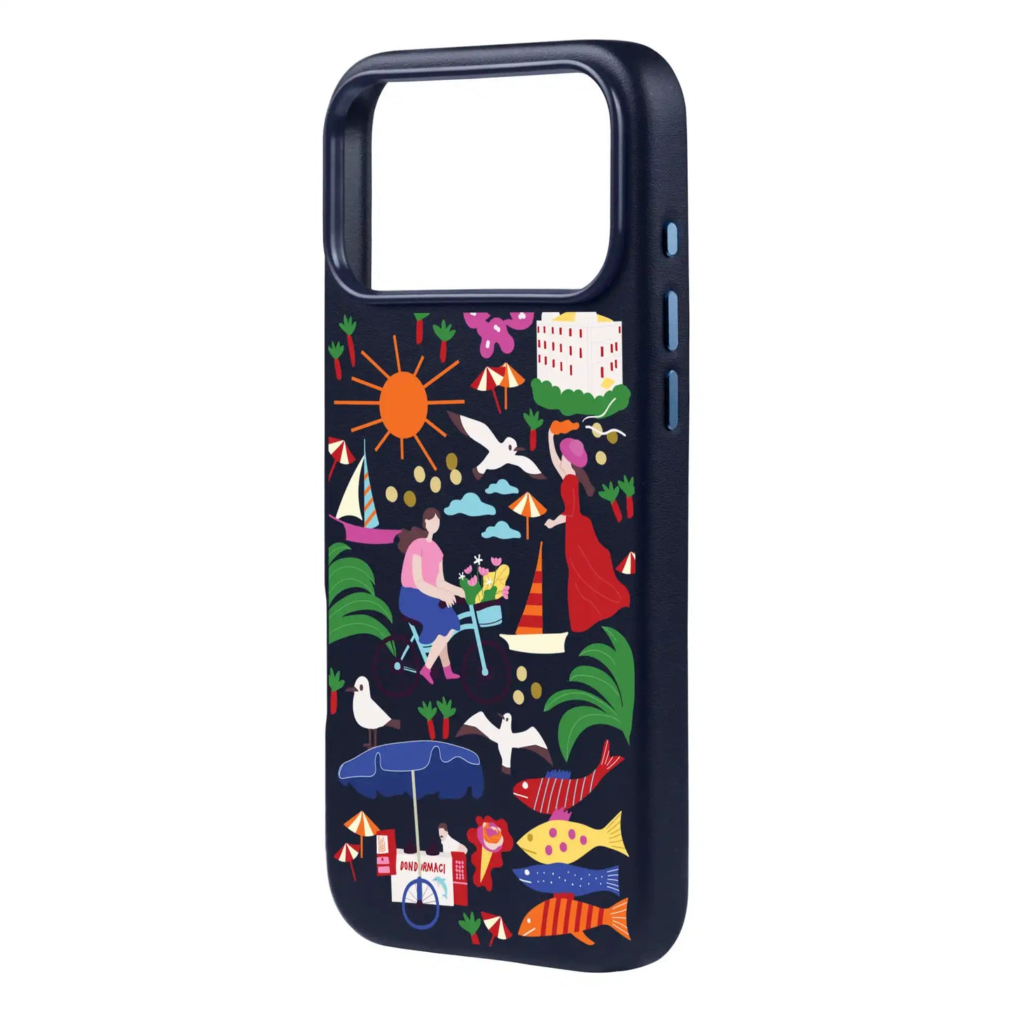 TO'S WITH US ADALAR-Signature Leather Kılıf MagSafe Özellikli - iPhone 17