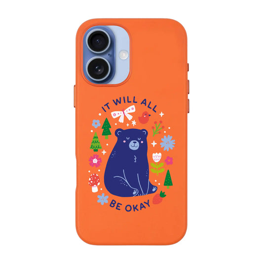 BE OKAY-Signature Leather Kılıf MagSafe Özellikli - iPhone 17