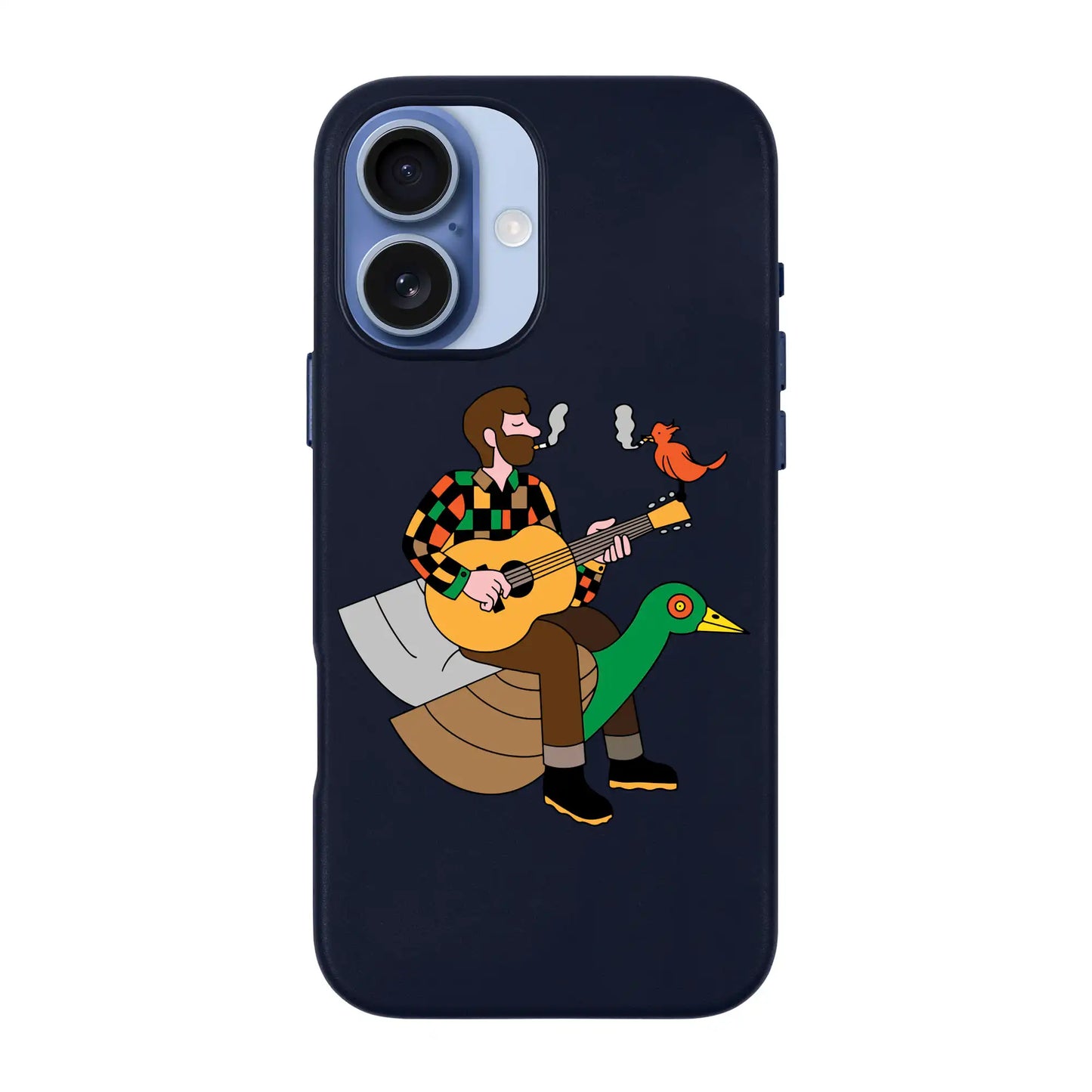 BIRDS OF A FEATHER-Signature Leather Kılıf MagSafe Özellikli - iPhone 17