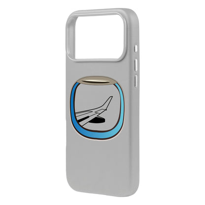 AIRCRAFT WINDOW-iPhone 17 Pro Max Signature Leather Kılıf MagSafe Özellikli