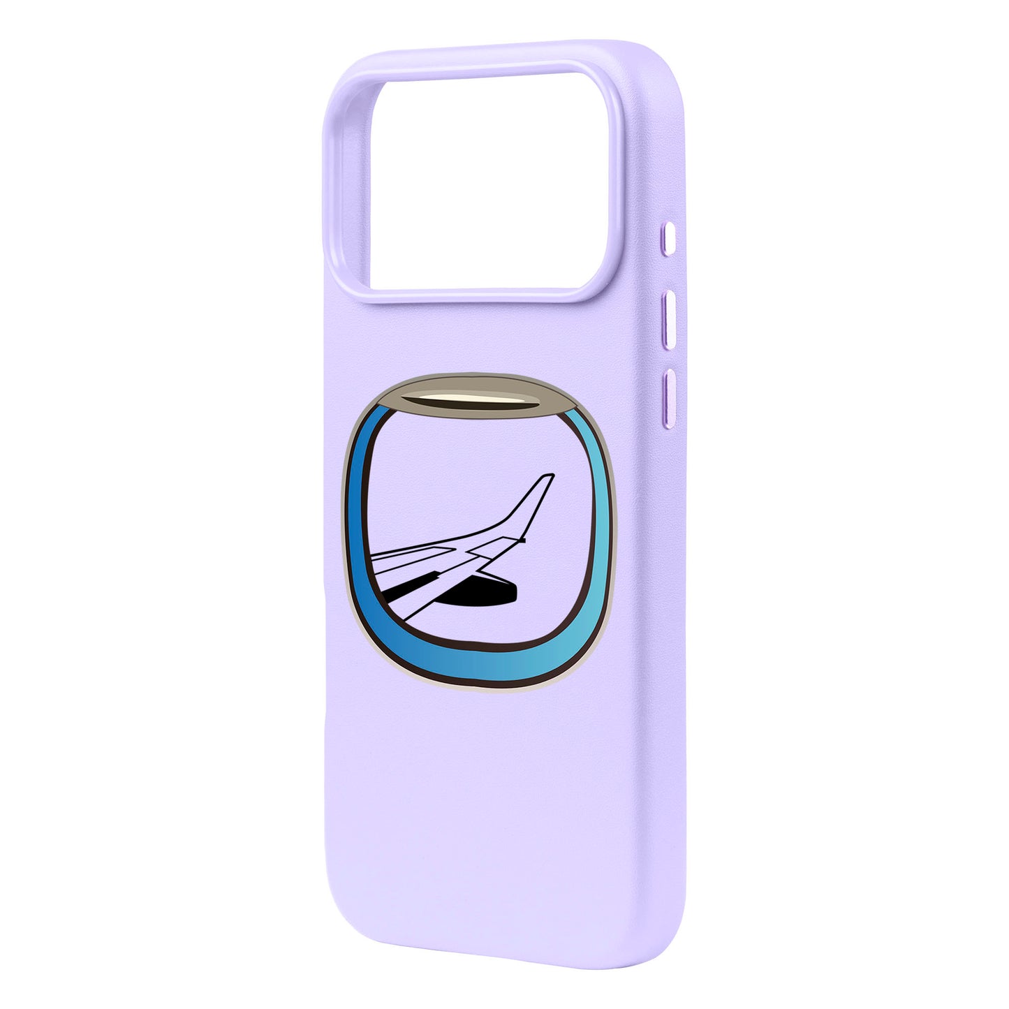 AIRCRAFT WINDOW-iPhone 17 Pro Max Signature Leather Kılıf MagSafe Özellikli