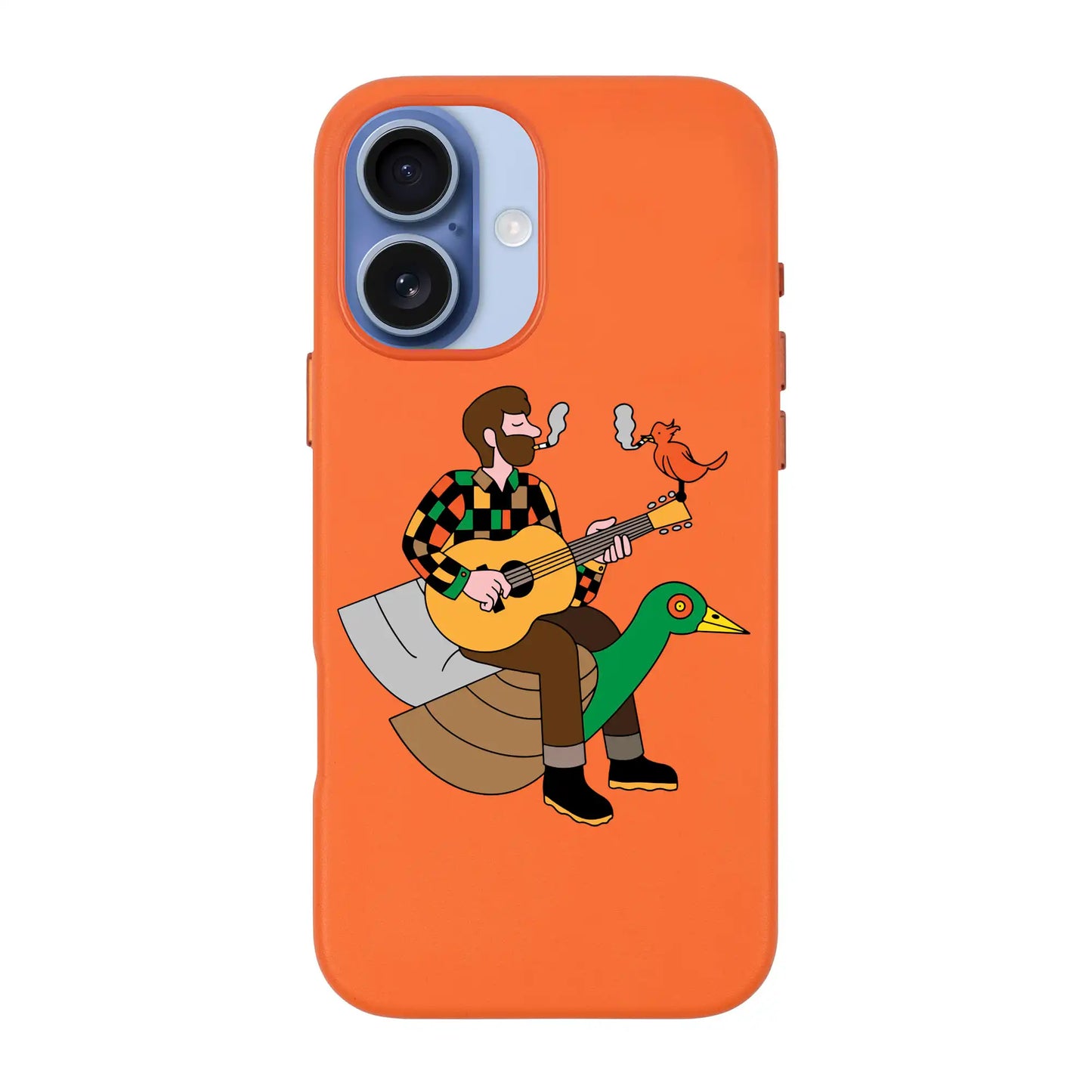 BIRDS OF A FEATHER-Signature Leather Kılıf MagSafe Özellikli - iPhone 17