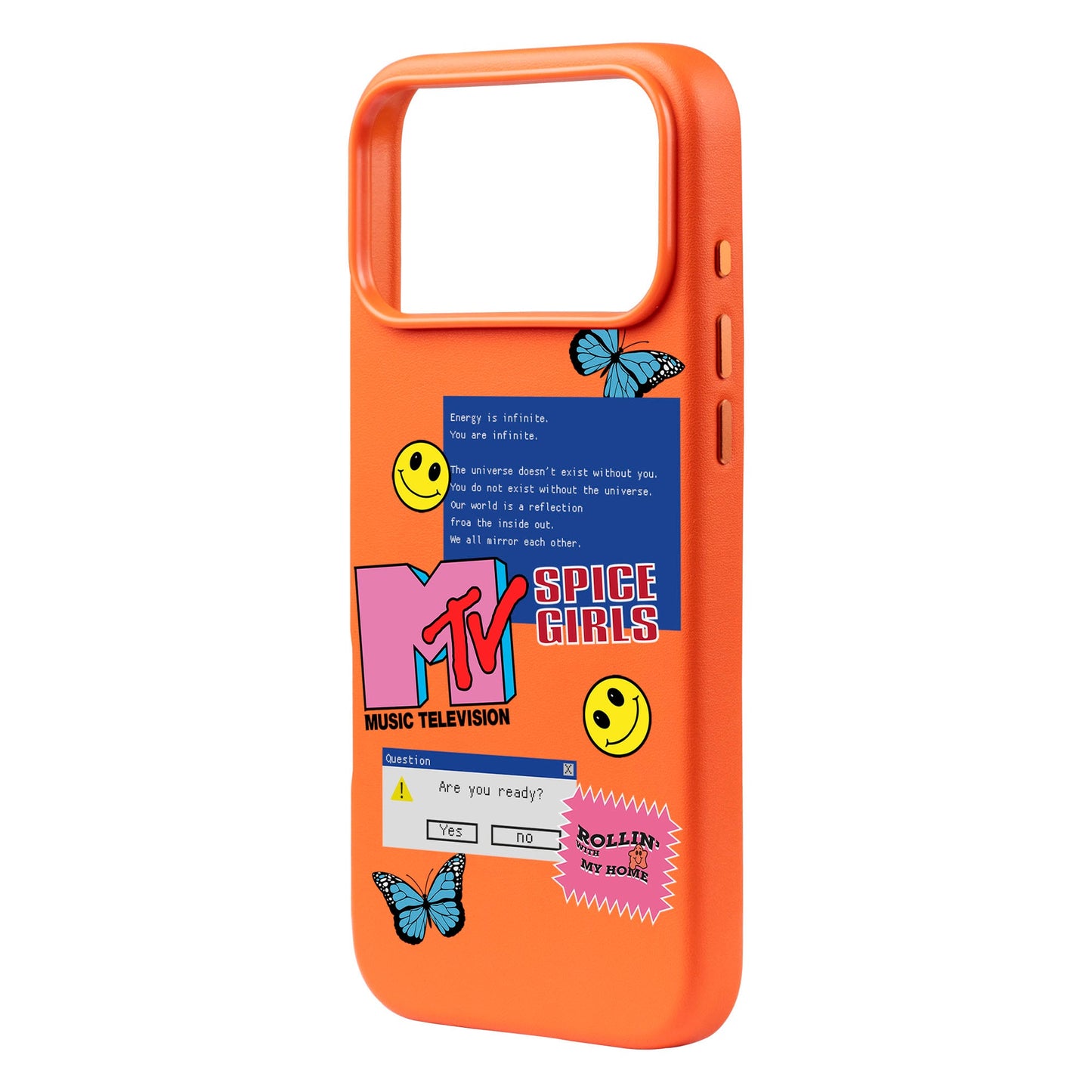 ARE YOU READY-Signature Leather Kılıf MagSafe Özellikli - iPhone 17 Pro