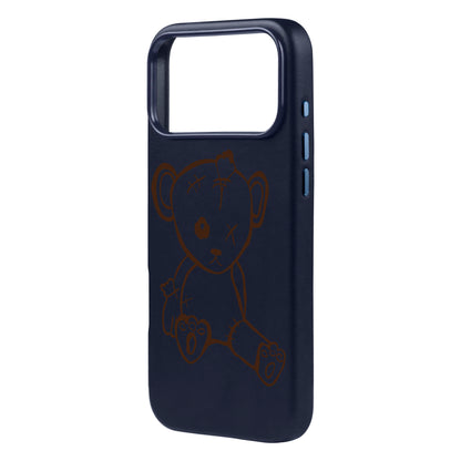 BABY BEAR-iPhone 17 Pro Max Signature Leather Kılıf MagSafe Özellikli