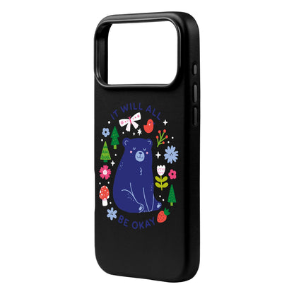 BE OKAY-Signature Leather Kılıf MagSafe Özellikli - iPhone 17 Pro