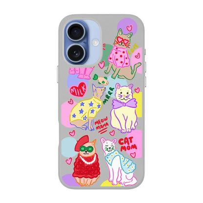 CAT MOM-Signature Leather Kılıf MagSafe Özellikli - iPhone 17