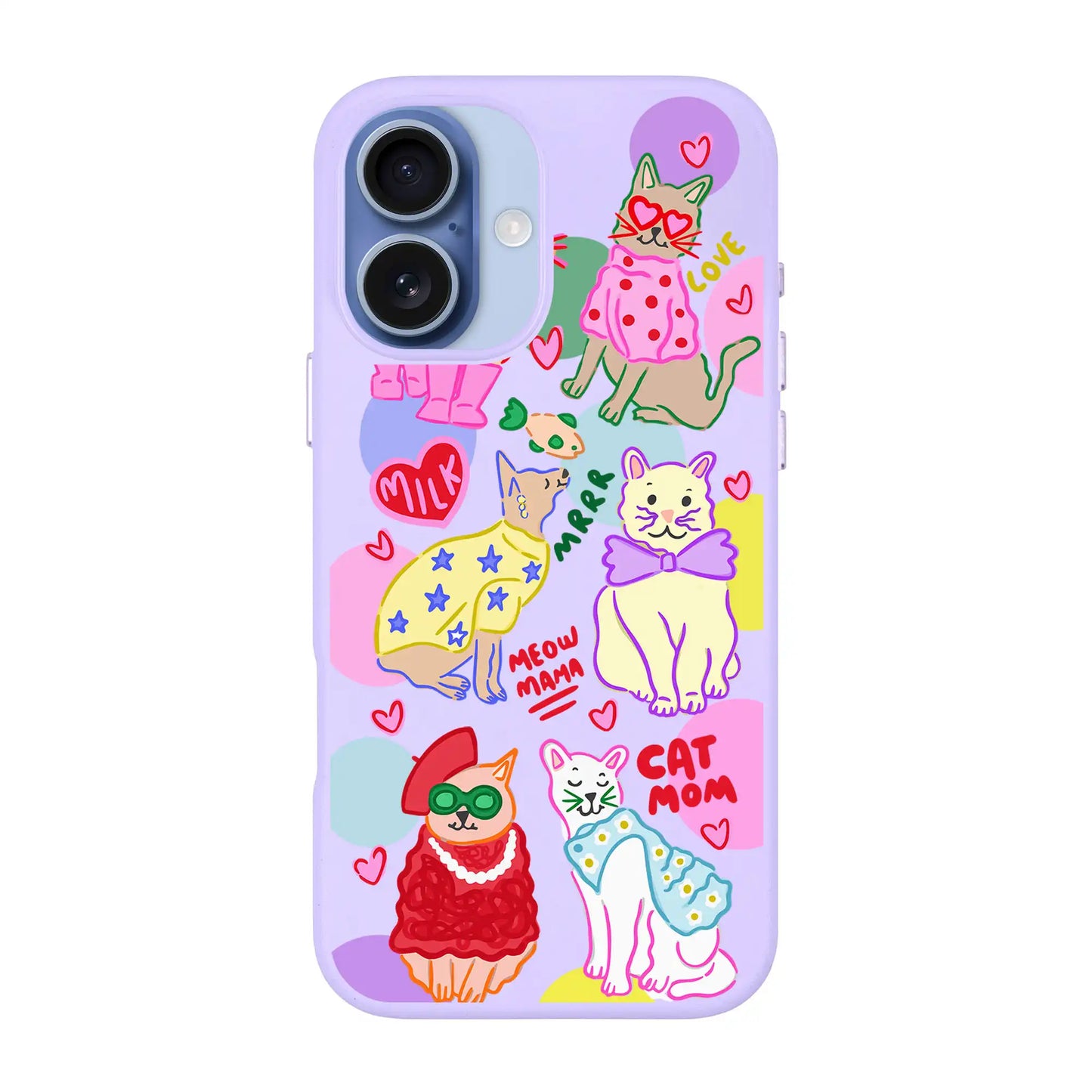 CAT MOM-Signature Leather Kılıf MagSafe Özellikli - iPhone 17