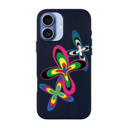 COLOR FLOWER-Signature Leather Kılıf MagSafe Özellikli - iPhone 17