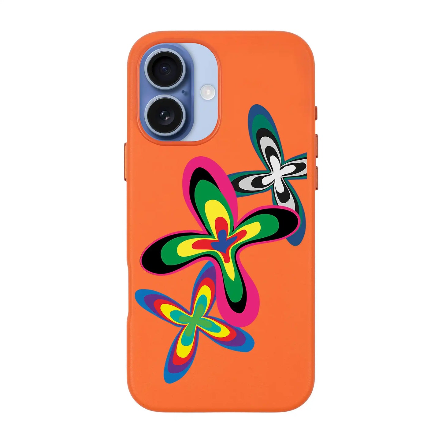 COLOR FLOWER-Signature Leather Kılıf MagSafe Özellikli - iPhone 17