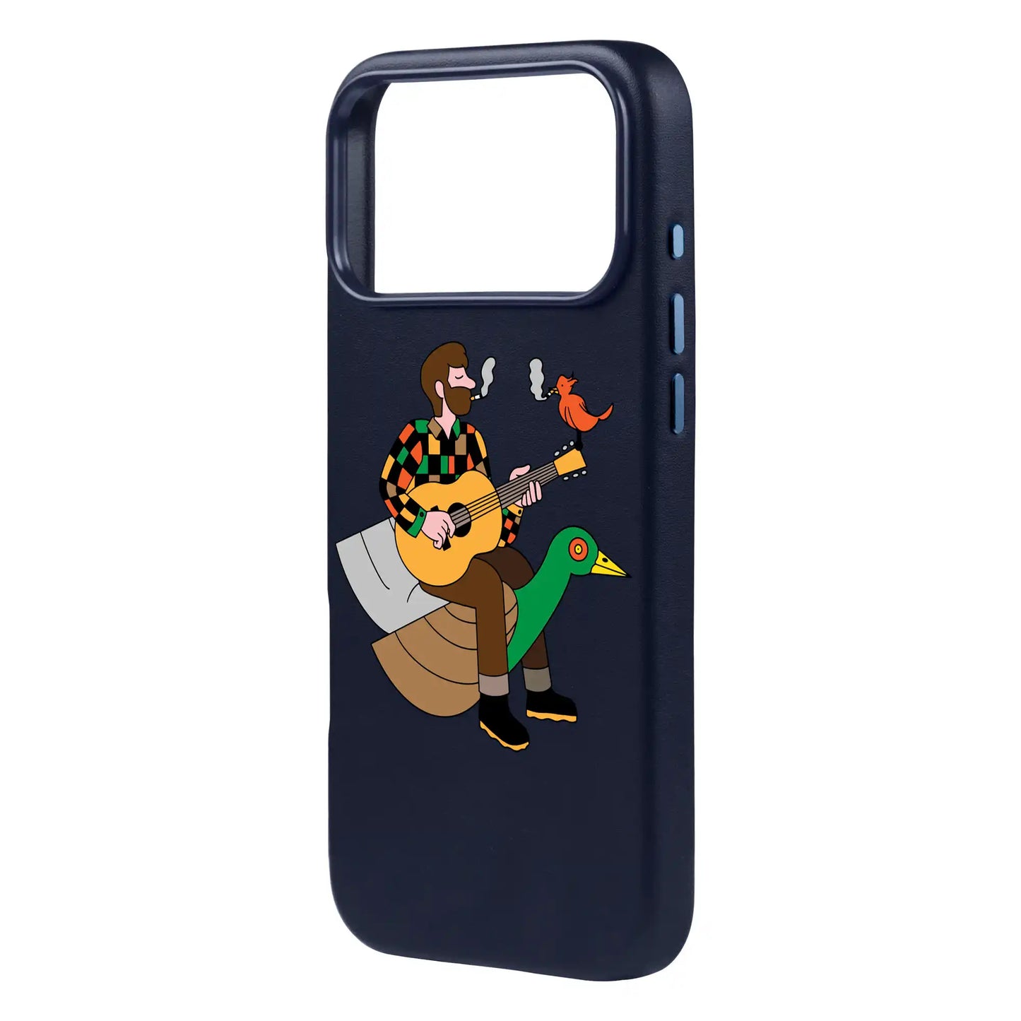 BIRDS OF A FEATHER-iPhone 17 Pro Max Signature Leather Kılıf MagSafe Özellikli