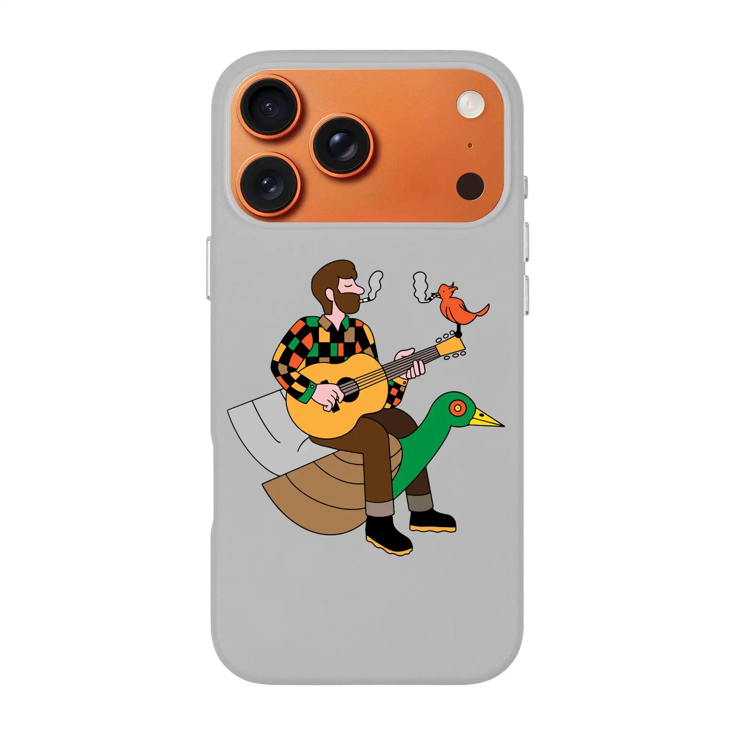 BIRDS OF A FEATHER-iPhone 17 Pro Max Signature Leather Kılıf MagSafe Özellikli