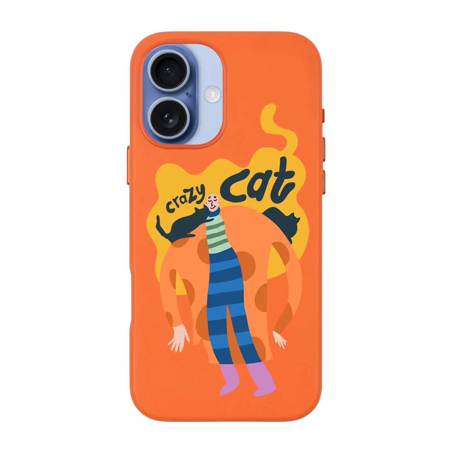 CRAZY CAT-Signature Leather Kılıf MagSafe Özellikli - iPhone 17