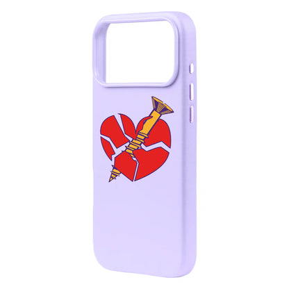 BROKEN HEART-iPhone 17 Pro Max Signature Leather Kılıf MagSafe Özellikli