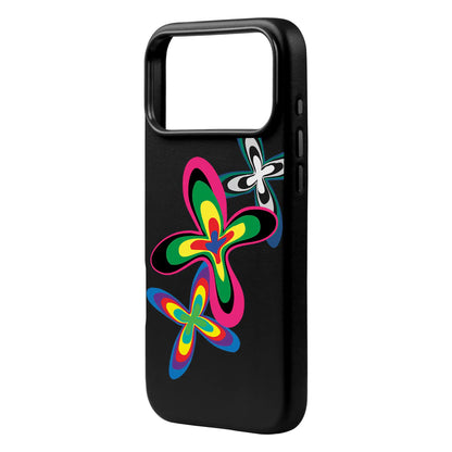 COLOR FLOWER-iPhone 17 Pro Max Signature Leather Kılıf MagSafe Özellikli