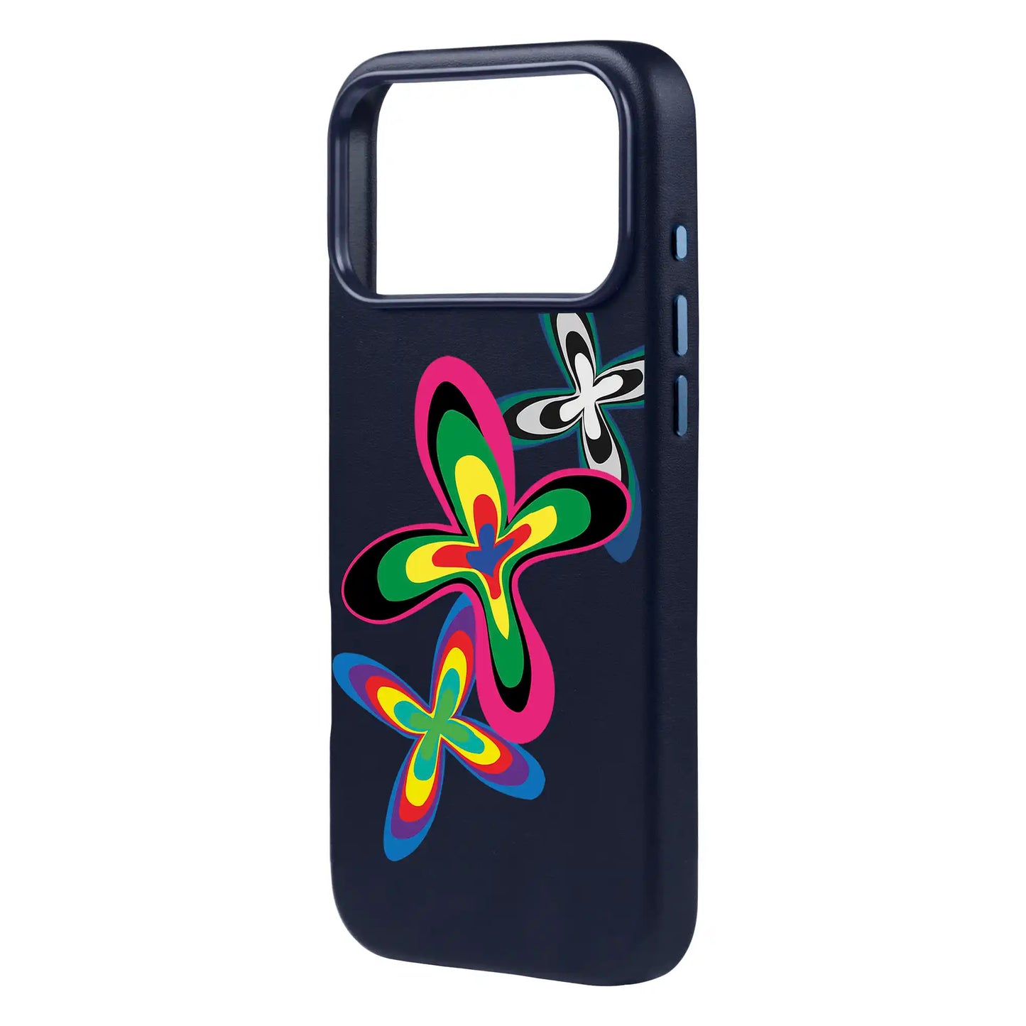 COLOR FLOWER-Signature Leather Kılıf MagSafe Özellikli - iPhone 17 Pro