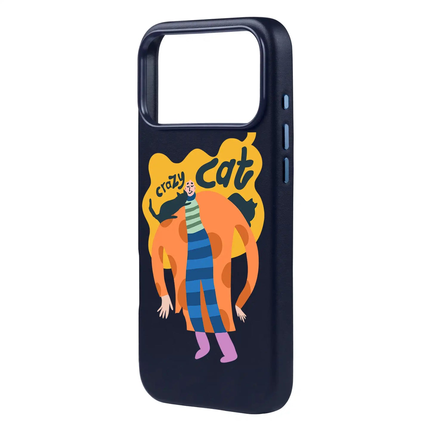 CRAZY CAT-iPhone 17 Pro Max Signature Leather Kılıf MagSafe Özellikli