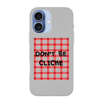 DON'T BE CLICHE-Signature Leather Kılıf MagSafe Özellikli - iPhone 17