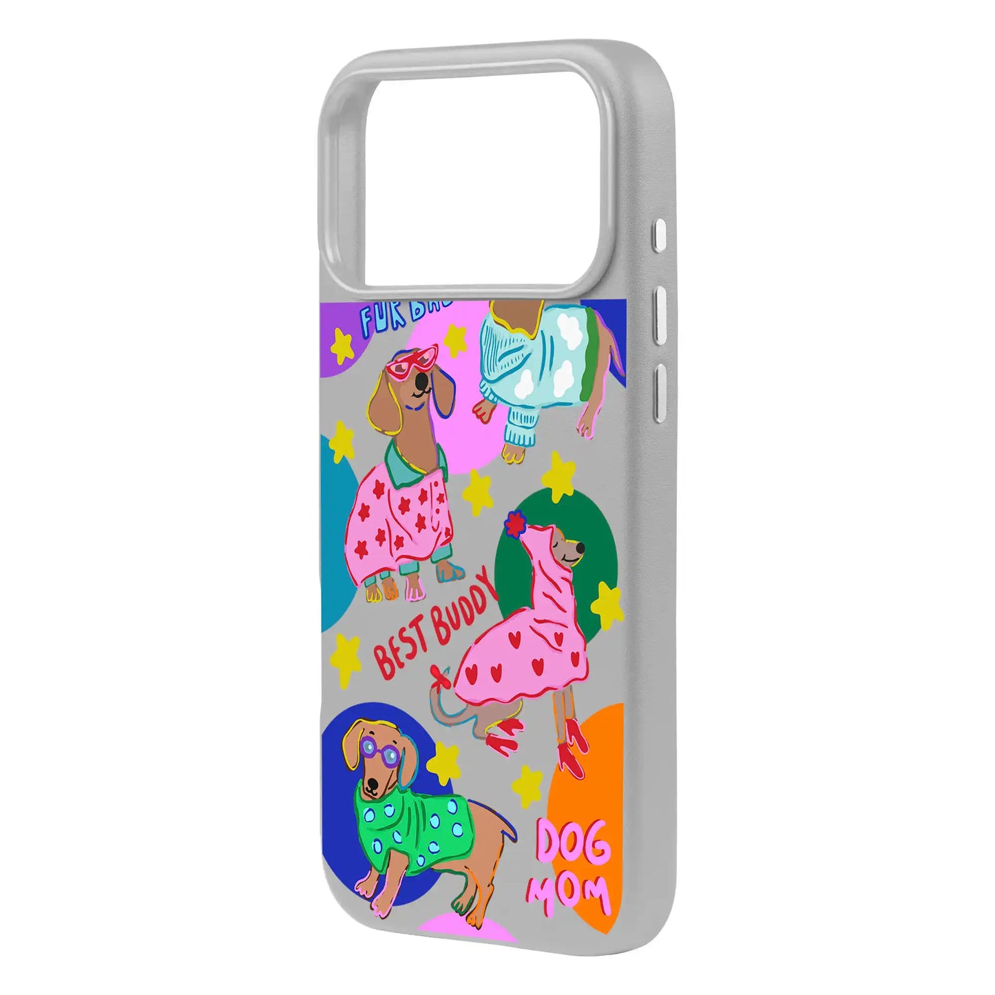 DOG MOM-iPhone 17 Pro Max Signature Leather Kılıf MagSafe Özellikli