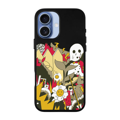 EVERYTHING IS BURNING-Signature Leather Kılıf MagSafe Özellikli - iPhone 17