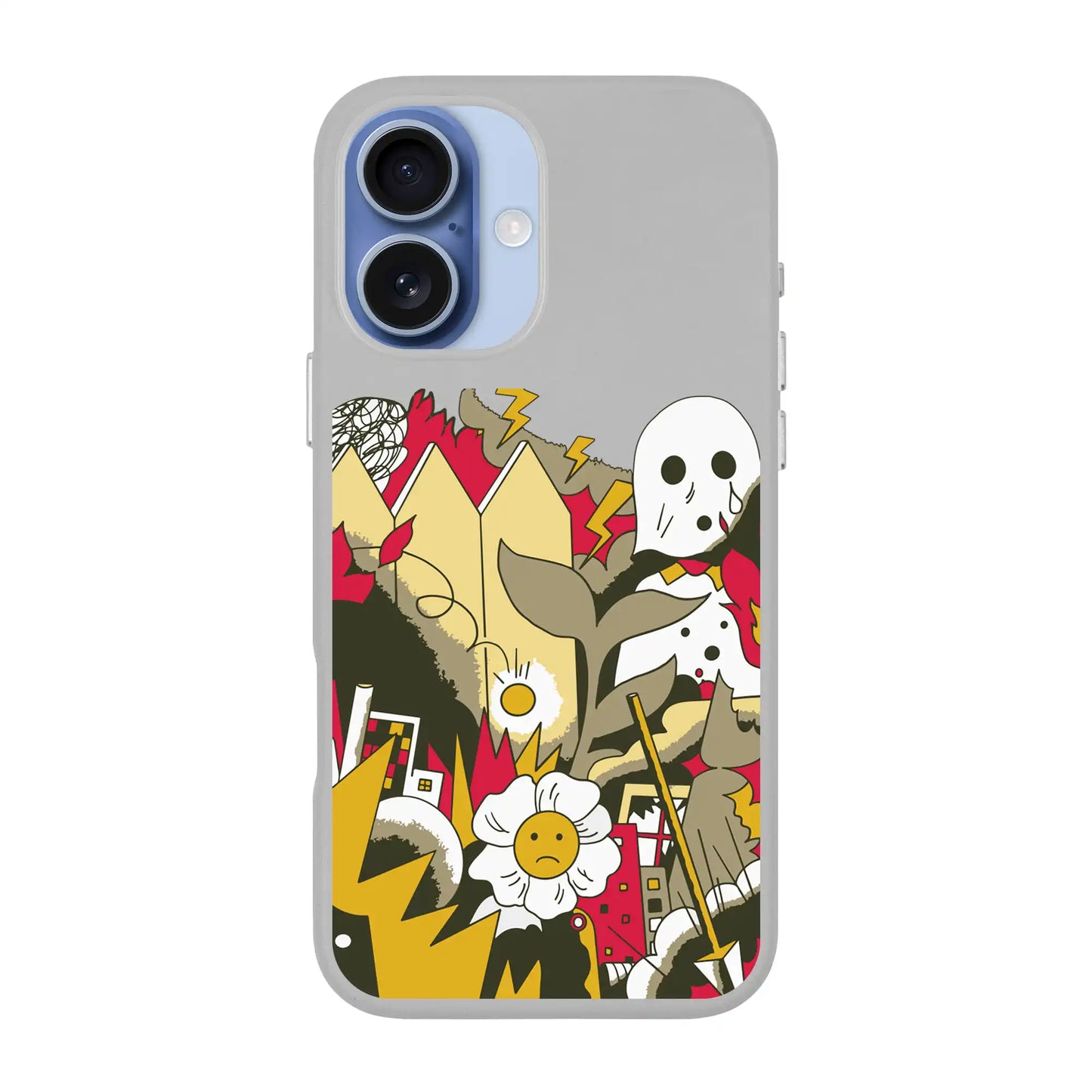 EVERYTHING IS BURNING-Signature Leather Kılıf MagSafe Özellikli - iPhone 17