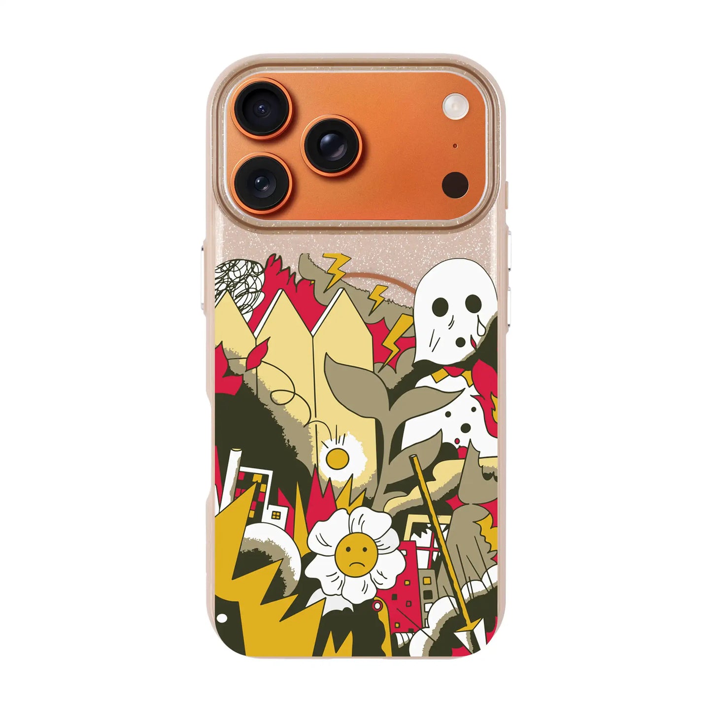 EVERYTHING IS BURNING-Radiant Kılıf MagSafe Özellikli - iPhone 17 Pro Max