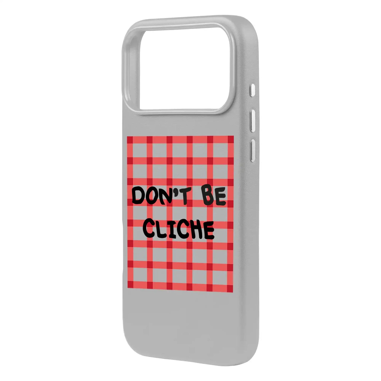 DON'T BE CLICHE-Signature Leather Kılıf MagSafe Özellikli - iPhone 17 Pro