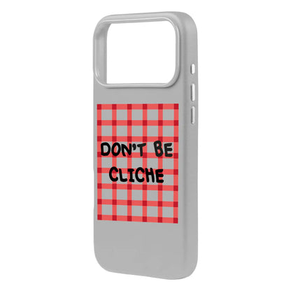 DON'T BE CLICHE-Signature Leather Kılıf MagSafe Özellikli - iPhone 17 Pro