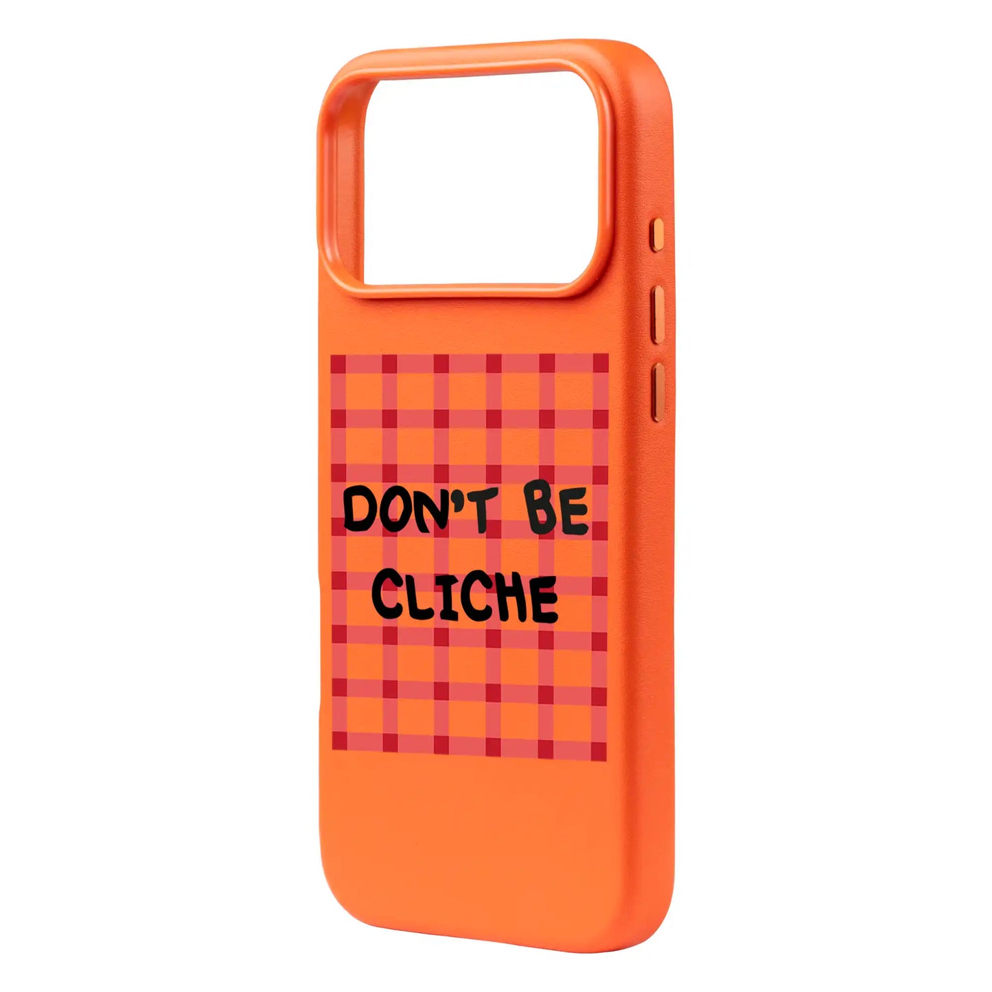 DON'T BE CLICHE-iPhone 17 Pro Max Signature Leather Kılıf MagSafe Özellikli