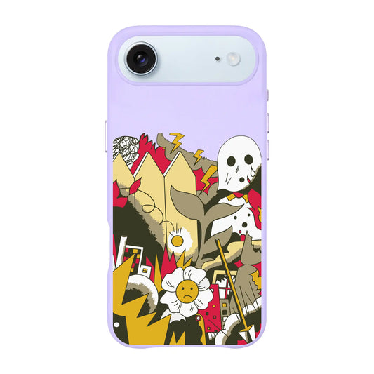 EVERYTHING IS BURNING-Signature Leather Kılıf MagSafe Özellikli - iPhone Air