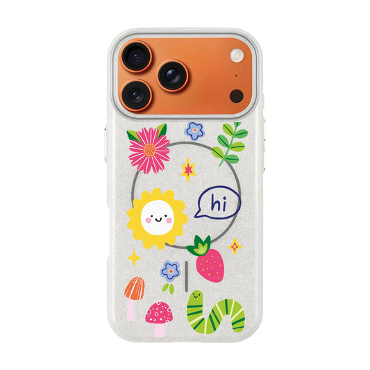 HELLO NATURE-Radiant Kılıf MagSafe Özellikli - iPhone 17 Pro