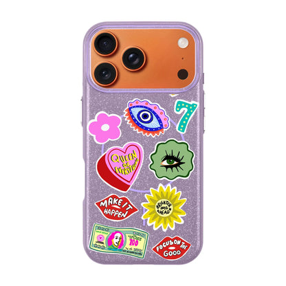 HM STICKERS-Radiant Kılıf MagSafe Özellikli - iPhone 17